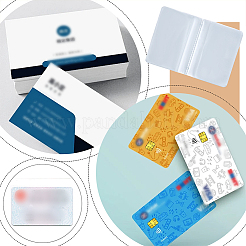 6Pcs PVC Wallet Insert Loose Leaf Book Inside Pages for Credit Card Holder&nbsp;AJEW-GO0002-75