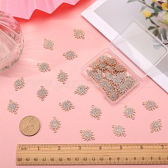 40Pcs Alloy Crystal Rhinestone Connecotr Charms&nbsp;PALLOY-SC0025-27