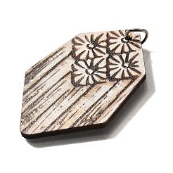 Poplar Wood Pendants&nbsp;FIND-B045-04