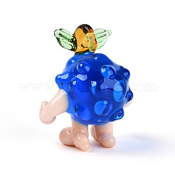 Handmade Lampwork Pendants&nbsp;LAMP-T025-07C