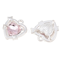 Y2K Style Alloy & Glass Pendants&nbsp;GL-CBA1FD3-03S-02
