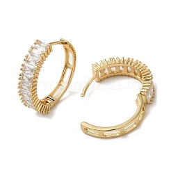 Brass Hoop Earrings&nbsp;EJEW-L271-15KCG-03