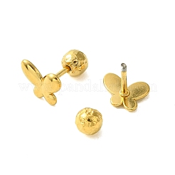 Ion Plating(IP) 304 Stainless Steel Ear Studs&nbsp;EJEW-Q801-11G
