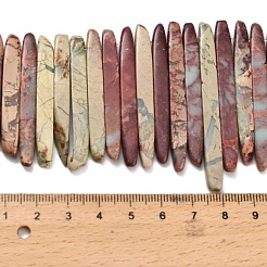 Natural Aqua Terra Jasper Beads Strands&nbsp;G-Z110-D01