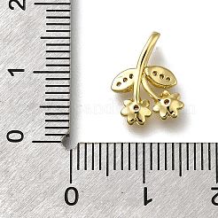 Brass Micro Pave Cubic Zirconia Pendants&nbsp;ZIRC-I070-067G