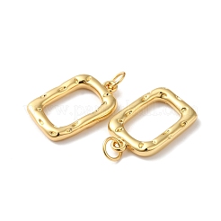 Rack Plating Brass Pendants&nbsp;KK-D074-20G