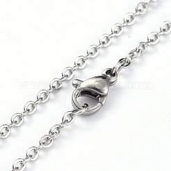 Non-Tarnish 304 Stainless Steel Pendant Necklaces&nbsp;NJEW-E147-01P