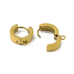 304 Stainless Steel Hoop Earring Findings&nbsp;STAS-A091-02G