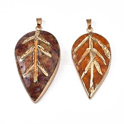 Natural Agate Big Pendants&nbsp;G-N326-106