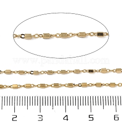 304 Stainless Steel Cuboid Link Chains&nbsp;CHS-G050-02G