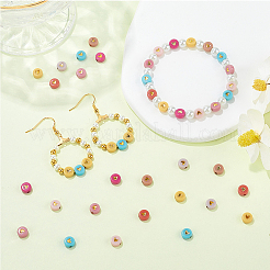 600Pcs Opaque Acrylic Beads&nbsp;PACR-SP0001-02A