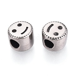 304 Stainless Steel European Style Large Hole Beads&nbsp;STAS-T072-103AS