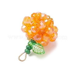 Fruit Glass Pendants&nbsp;PALLOY-MZ00804