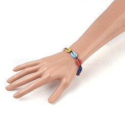 Adjustable Nylon Thread Cord Braided Bracelets&nbsp;X-BJEW-JB04073