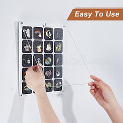 Acrylic with Felt Commemorative Coin Display Tray&nbsp;AJEW-WH0471-110A