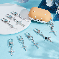 Gothic Cross Alloy Pendant Decoration&nbsp;HJEW-GO00066