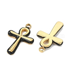 304 Stainless Steel Enamel Pendants&nbsp;STAS-T076-11G-05