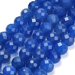 Natural Blue Chalcedony Beads Strands&nbsp;GG-NH0004-A01-02