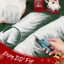Artificial Fox Fur Trimming&nbsp;DIY-WH0043-55