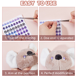 Cosmetic Contact Lenses for Makeup Modification Stickers&nbsp;DIY-WH0723-091A