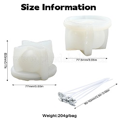 Heart Candle Craft Making Kits&nbsp;DIY-CJ0002-59