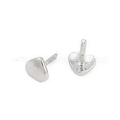 Heart Brass Head Pins&nbsp;LS-KK-U051-02P-01