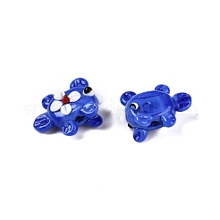 Handmade Lampwork Bumpy Beads Strands&nbsp;LAMP-T021-25C