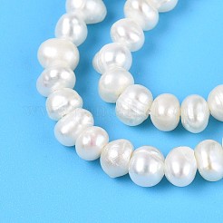 Natural Cultured Freshwater Pearl Beads Strands&nbsp;PEAR-T006-21