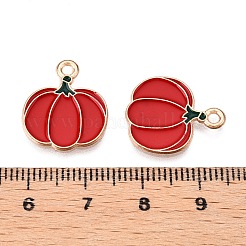 Thanksgiving Day Theme Alloy Enamel Pendants&nbsp;X1-ENAM-T020-35M