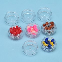 3G PS Plastic Empty Portable Facial Cream Jar&nbsp;LS-MRMJ-WH0020-01B