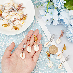 Cowrie Shell Braiding Hair Pendants Decoration&nbsp;OHAR-AB00017