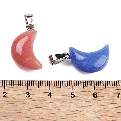 Synthetic Luminous Stone Pendants&nbsp;FIND-A043-03P