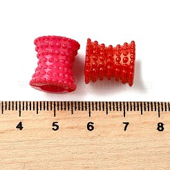 Opaque Acrylic European Beads&nbsp;MACR-F083-02