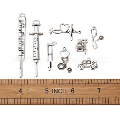 Tibetan Style Zinc Alloy Pendants&nbsp;TIBEP-TA0002-36AS-RS