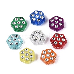Plastic Hexagon Beads&nbsp;KY-Q002-11