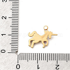 304 Stainless Steel Enamel Pendants&nbsp;STAS-P431-20G
