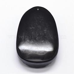 Natural Obsidian Carven Pendants&nbsp;G-A169-026G