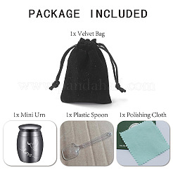 1Pc Alloy Cremation Urn&nbsp;AJEW-CN0001-69G