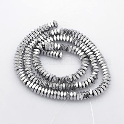Electroplate Non-magnetic Synthetic Hematite Beads Strands&nbsp;G-J224B-08