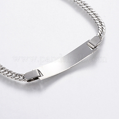Tarnish Resistant 304 Stainless Steel Link Bracelets&nbsp;BJEW-H572-05P