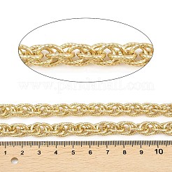 304 Stainless Steel Textured Rope Chains&nbsp;CHS-C022-04G