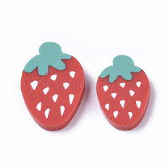 Handmade Polymer Clay Cabochons&nbsp;CLAY-S091-009