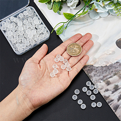 2 Strands Transparent Glass Beads Strands&nbsp;GLAA-DC0001-41