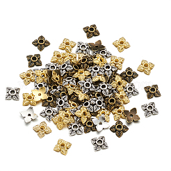 Alloy Tibetan Style Bead Caps&nbsp;TIBEB-TA0001-09