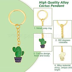 DIY Cactus Keychain Making Kit&nbsp;DIY-OC0009-29