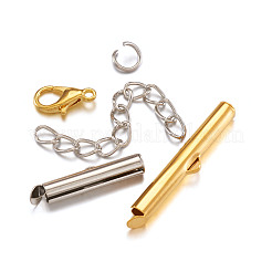 Iron Slide On End Clasp Tubes&nbsp;FIND-PJ0001-01