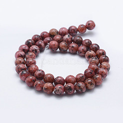 Natural Dyed Sesame Jasper Beads Strands&nbsp;X-G-E443-A19