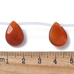 Natural Red Agate(Dyed & Heated) Beads Strands&nbsp;G-A259-A01-02