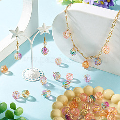 50Pcs Glass Pendants&nbsp;PALLOY-TAC0276