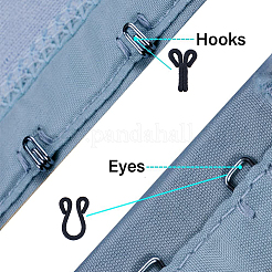 Cloth Clover Brass Buckles&nbsp;DIY-GF0001-75